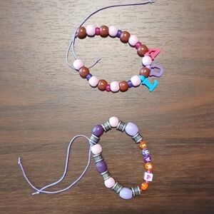 2 Love Bead Bracelets
